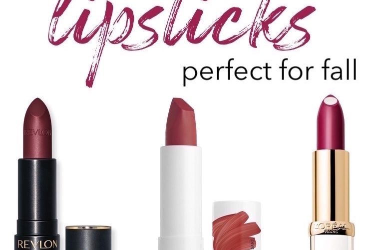 best drugstore lipsticks fall winter