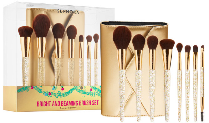 SEPHORA Collection Bright and Beaming 8 Piece Brush Set
