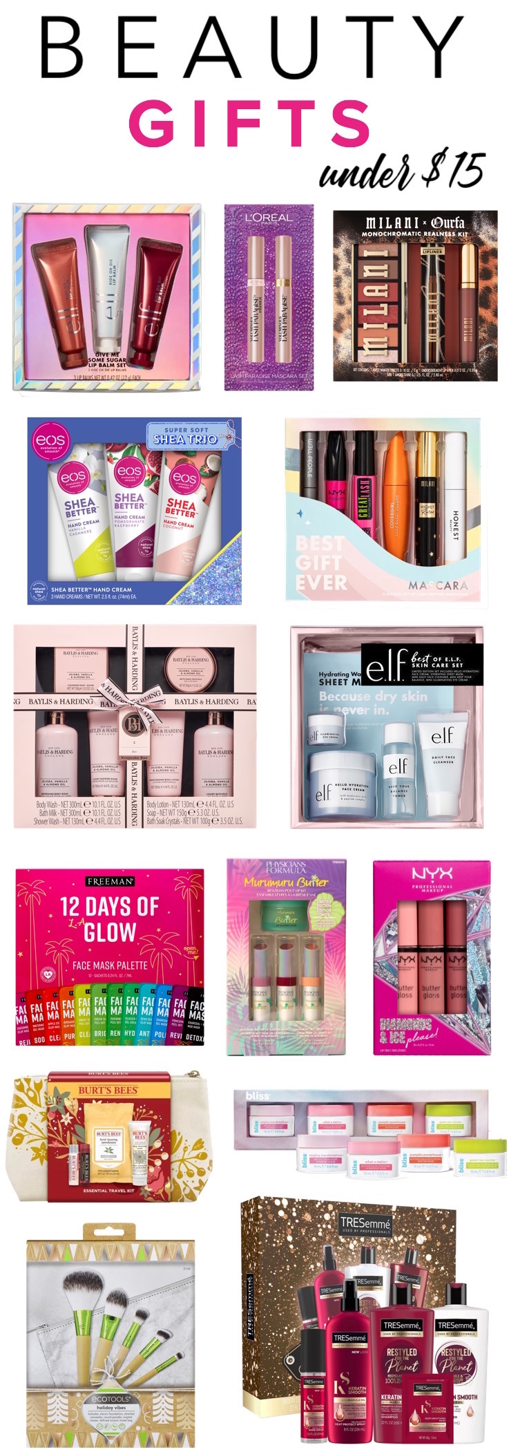 Best Holiday Beauty Gifts Under $20 (For Stocking Stuffers And Beyond!) 