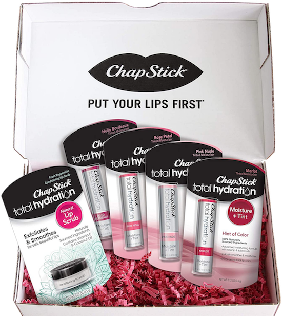 ChapStick Total Hydration Tinted Lip Balm and Scrub Pack
