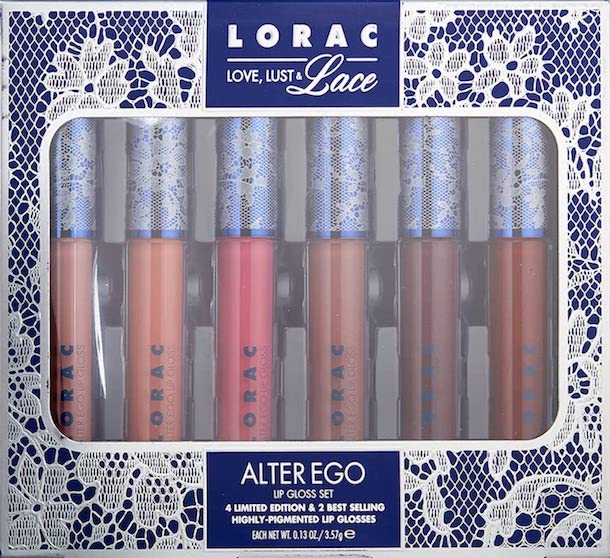 LORAC Love, Lust and Lace Alter Ego Lip Gloss Set