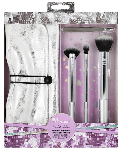 Real Techniques Shimmer and Glimmer Face and Brow Essentials Gift Set