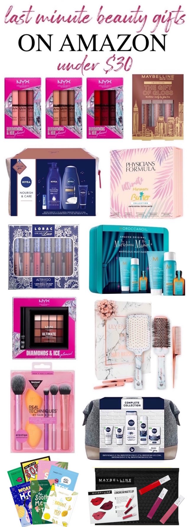 34 Last Minute Beauty Gifts You Can Grab on Amazon Prime (Under 25!)