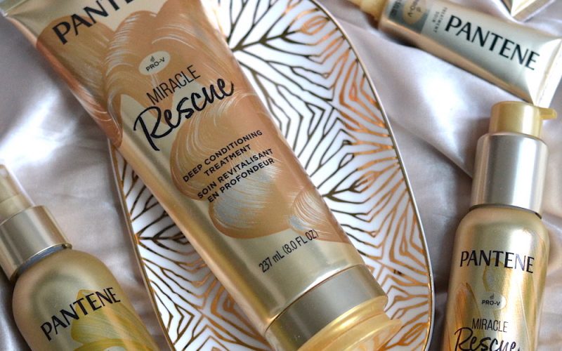 Pantene Miracle Rescue haircare collection