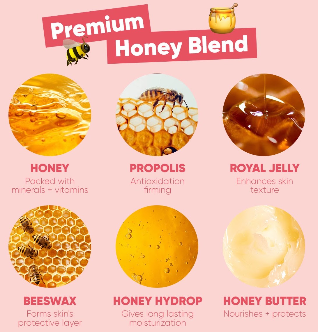Banila Miss Flower & Mr Honey Skincare ingredients