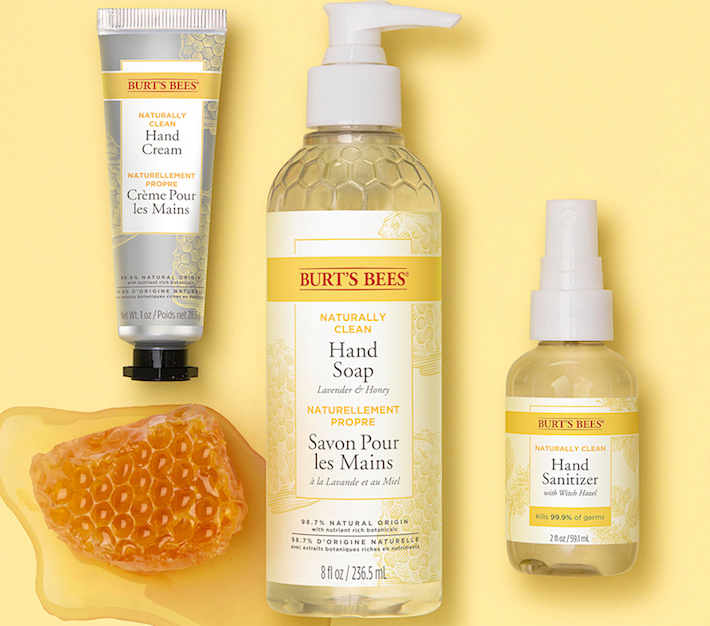 Burts Bees Naturally Clean Collection