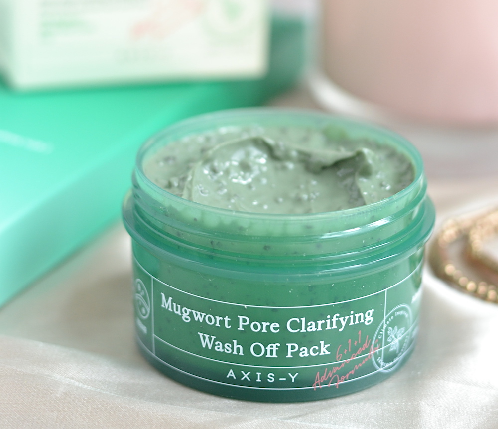 AXIS-Y Mugwort Pore Clarifying Wash Off Pack review