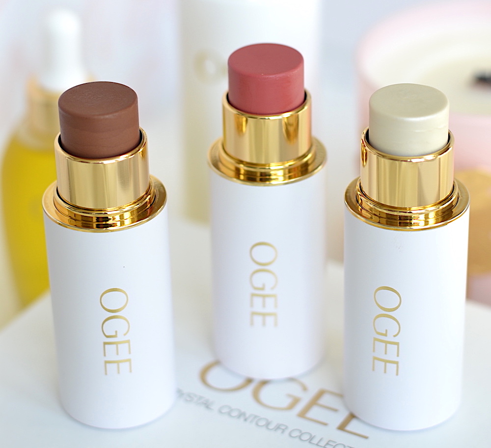 Ogee Crystal Contour Collection Sculpted Face Sticks