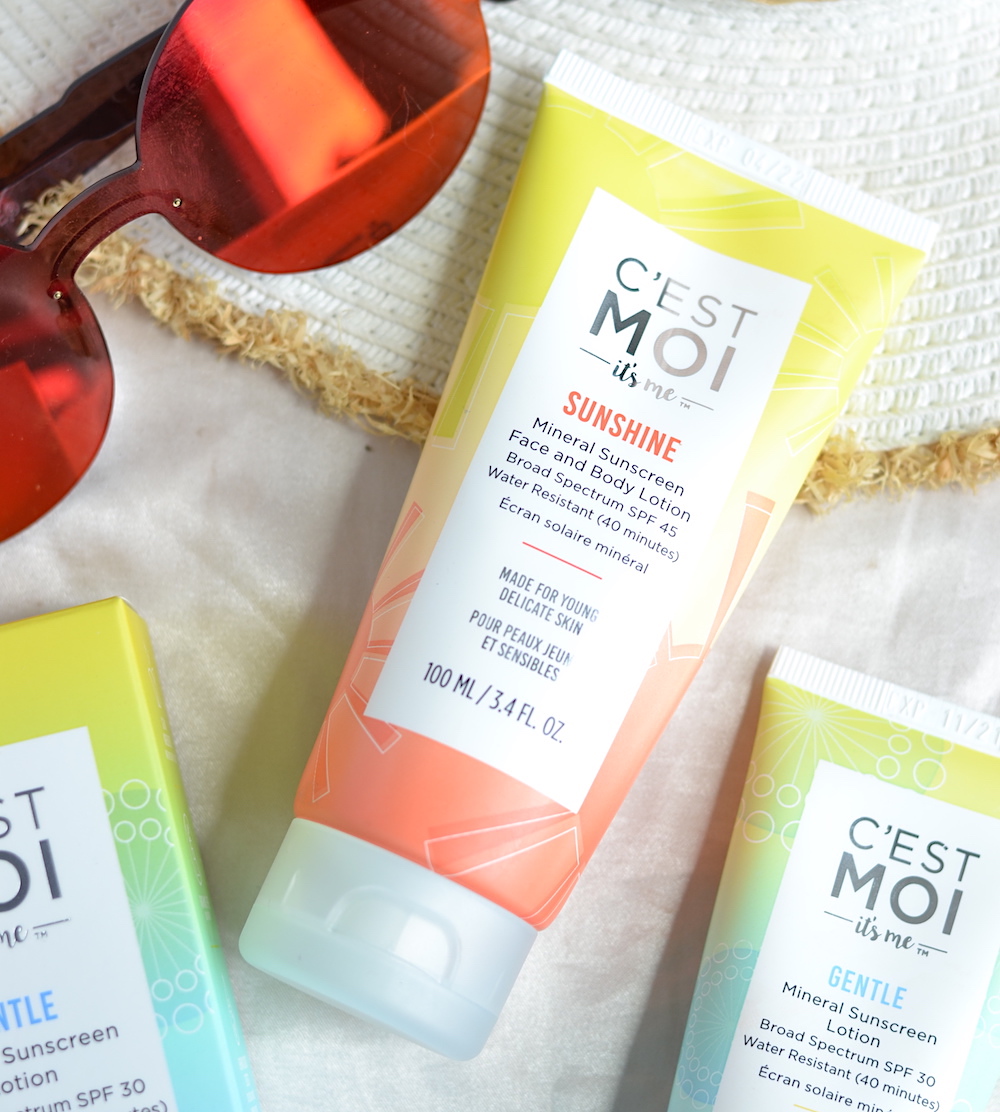 C'est Moi Sunshine Mineral Sunscreen Lotion SPF 45 review