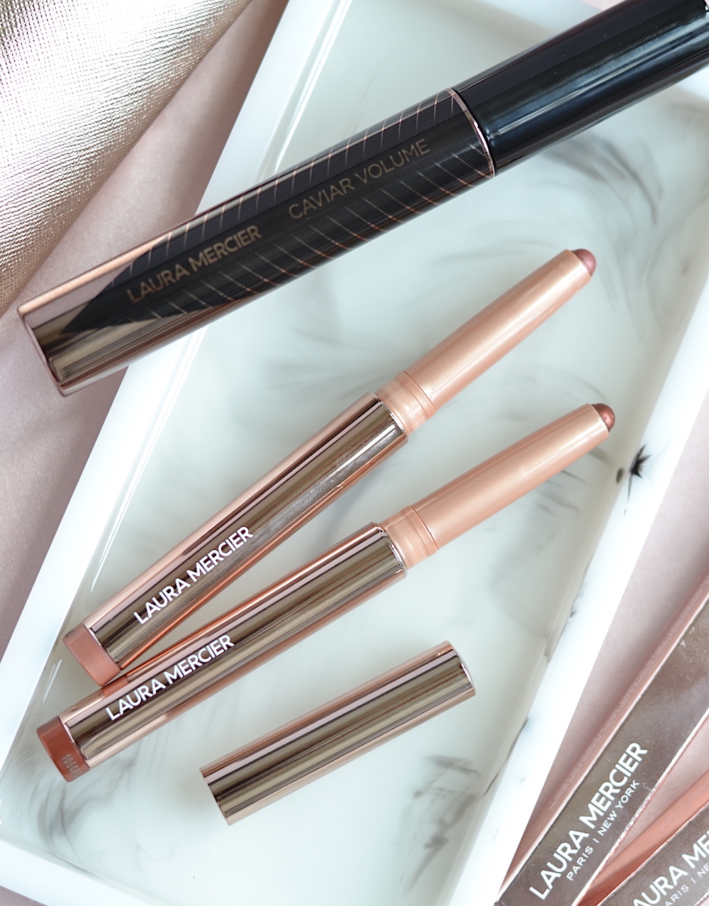 Glowing Neutrals! Laura Mercier RoseGlow Caviar Eyeshadow Sticks