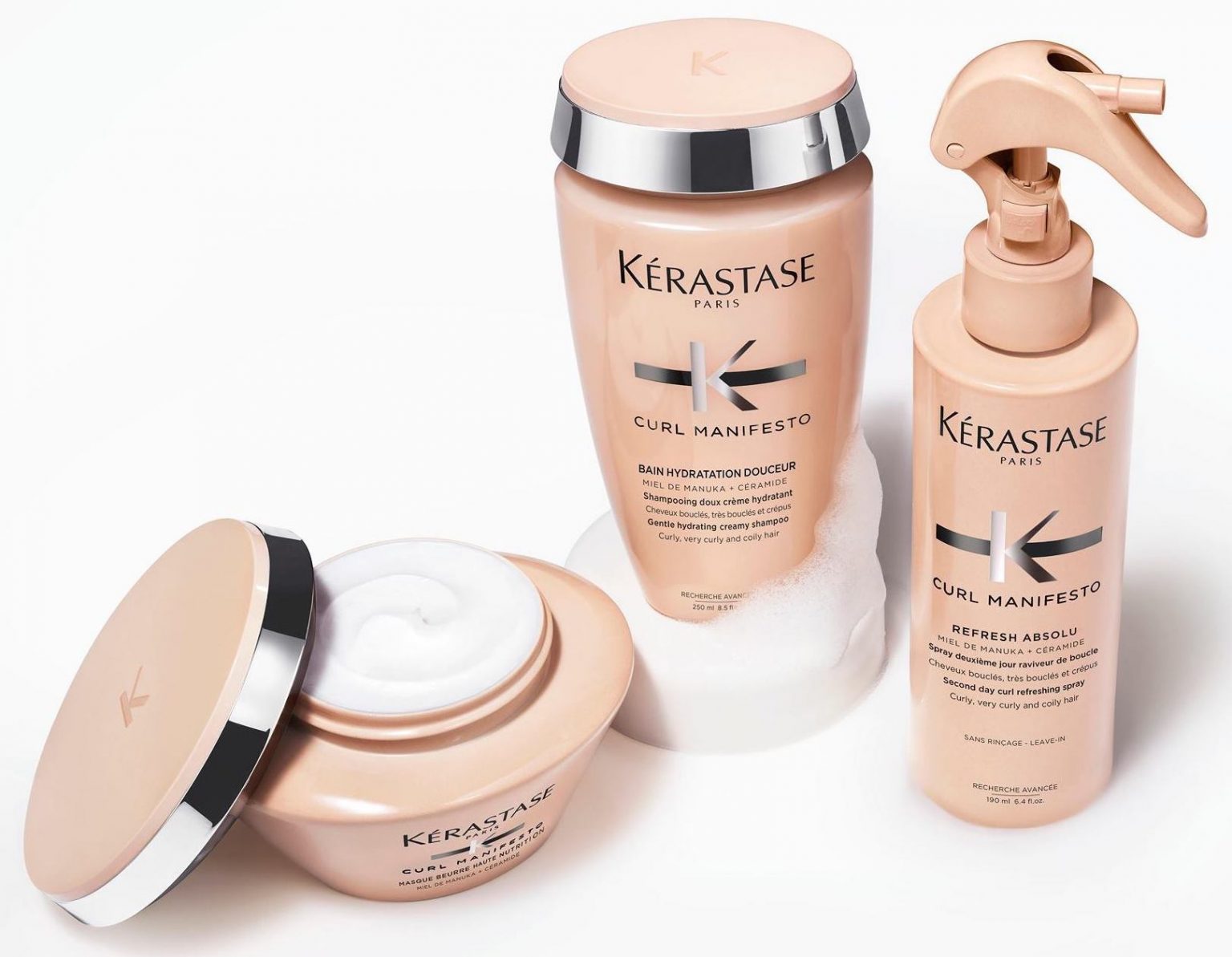 Kerastase Curl Manifesto Collection For Curly and Coily Hair
