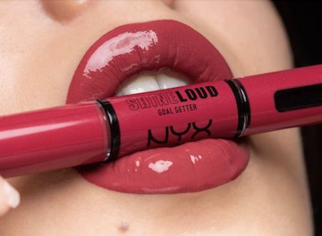 NYX Shine Loud Liquid Lipstick in Goal Getter
