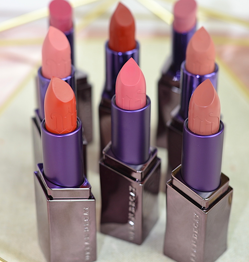 New Urban Decay Vice Hydrating Lipsticks review and swatches