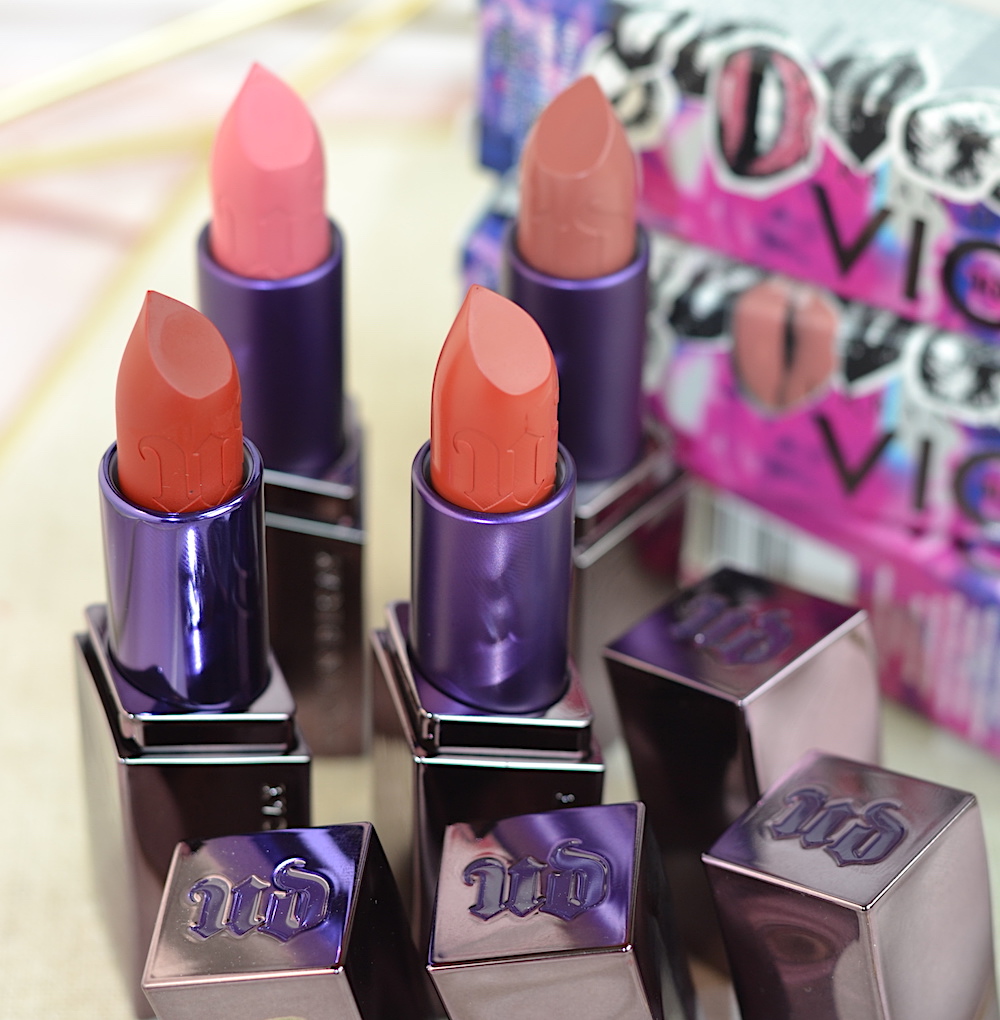 New Urban Decay Vice Hydrating Lipsticks review and swatches