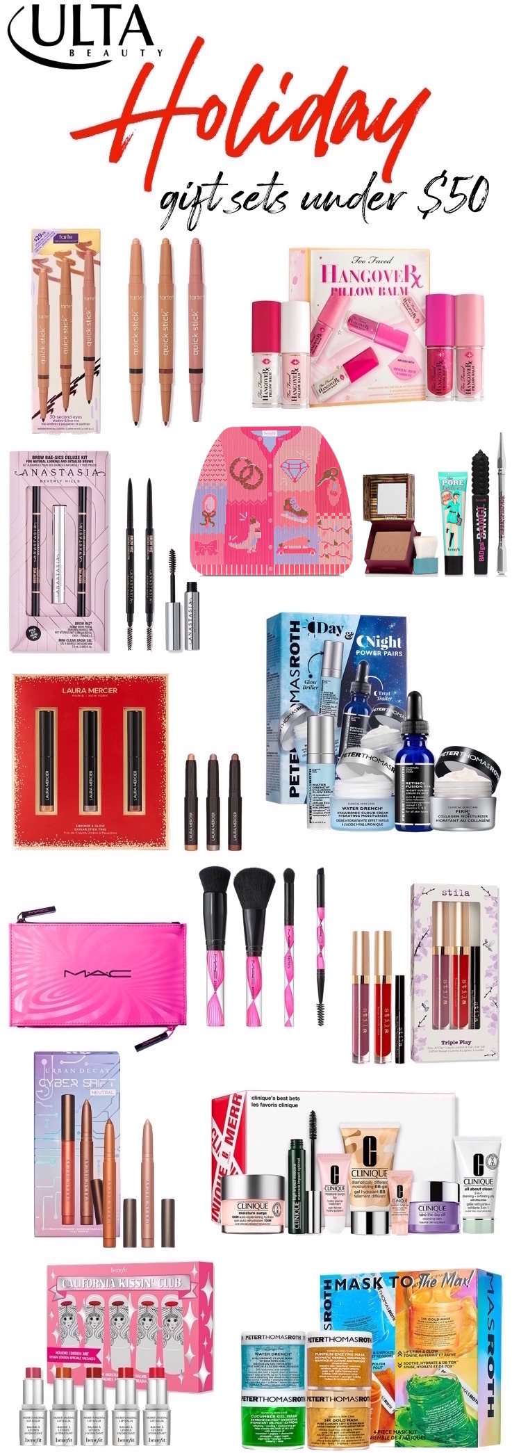 Give them Glam! Here are the best Ulta beauty gift sets (all under $50) that are sure to spread the holiday cheer!