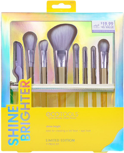EcoTools Shine Bright Makeup Brush Kit