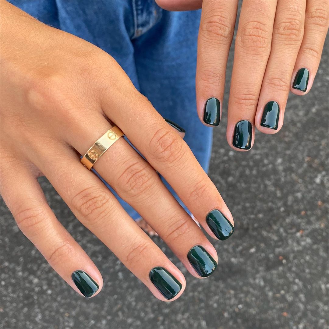 Emerald Green nail polish