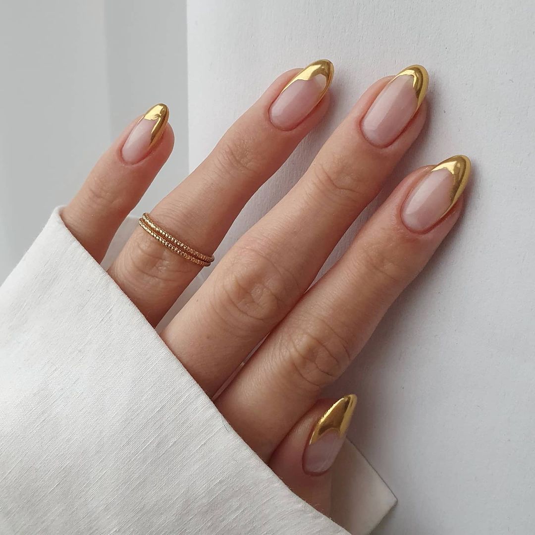Gold Tip nails