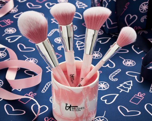 IT Brushes For ULTA Rose Marble Complexion Brush Set