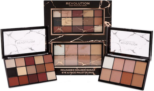Makeup Revolution Face & Eyeshadow Palette Duo Gift Set
