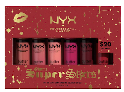 NYX Butter Lip Gloss Vault Gift Set