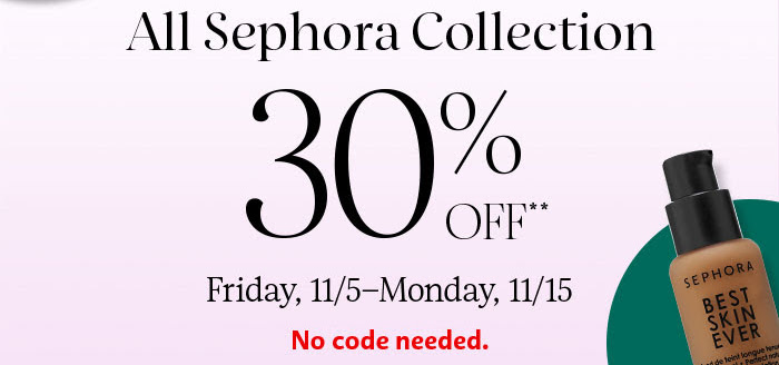 Sephora collection sale