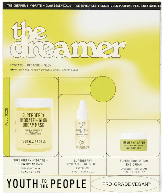 Youth to the People The Dreamer Hydrate + Glow Essentials