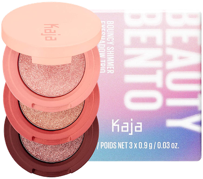 KAJA Beauty Bento Collection| Bouncy Shimmer Eyeshadow Trio