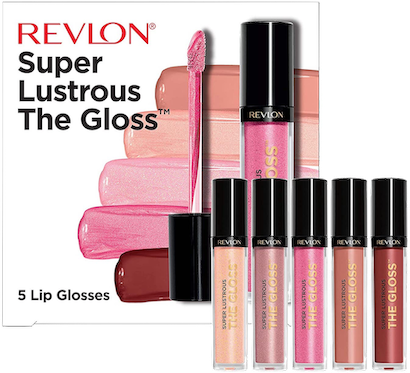 REVLON Super Lustrous The Gloss 5 Piece Lipgloss Gift Set