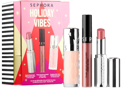 SEPHORA Collection Holiday Vibes Favorite Nude Lip Set