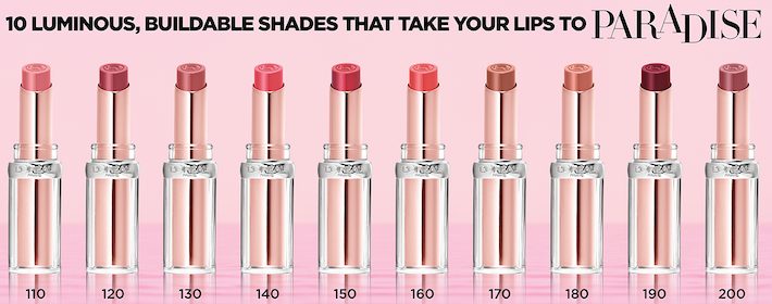 L'Oreal Glow Paradise Balm-in Lipsticks 