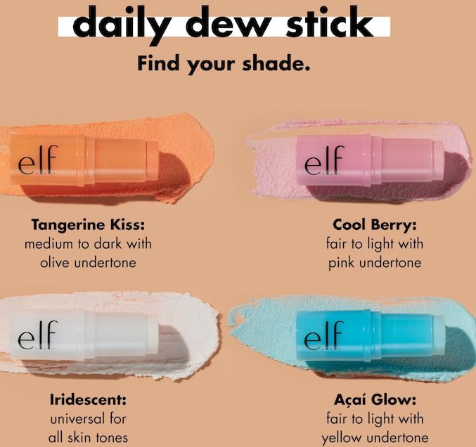 elf Cosmetics Daily Dew Sticks