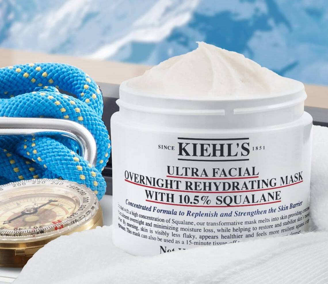 Kiehl's Ultra Facial Overnight Rehydrating Mask With Squalane 