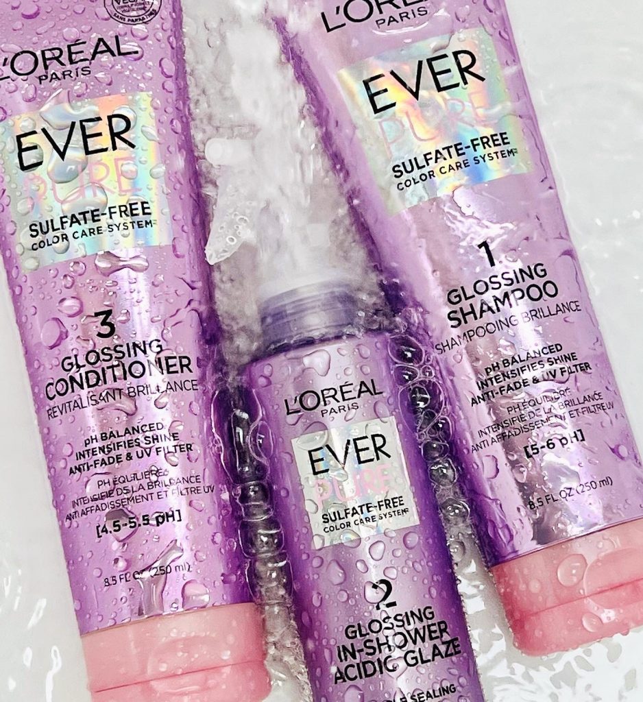 Affordable Luxury L’Oreal EverPure Glossing Haircare