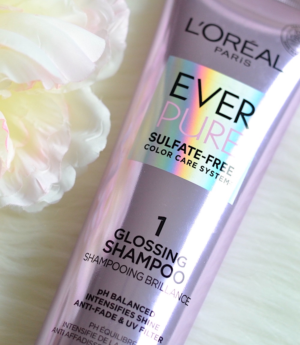 L'Oreal EverPure glossing shampoo
