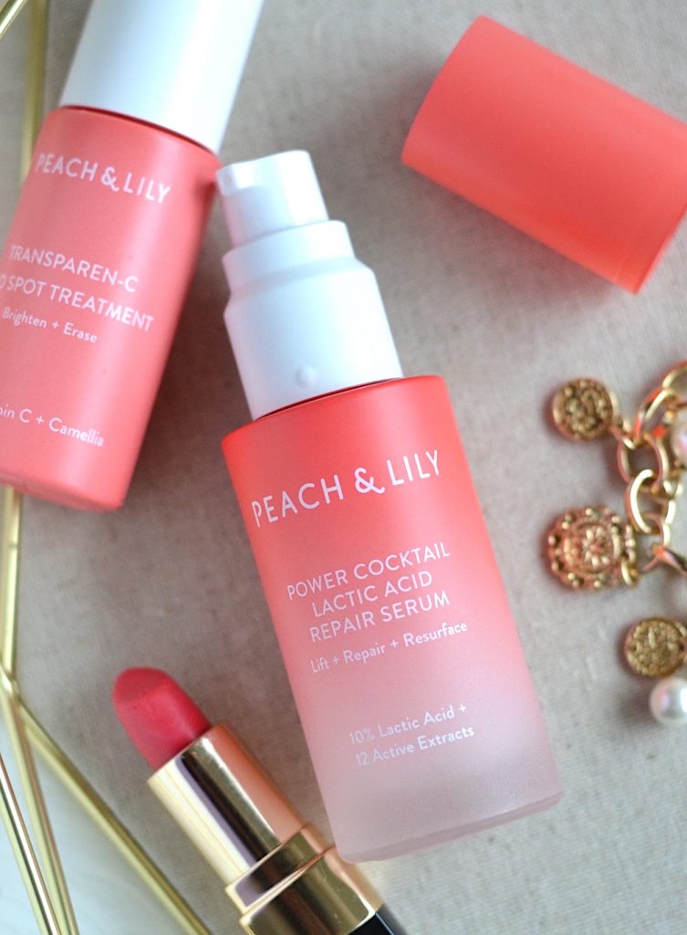 Peach and Lily Lactic Acid serum