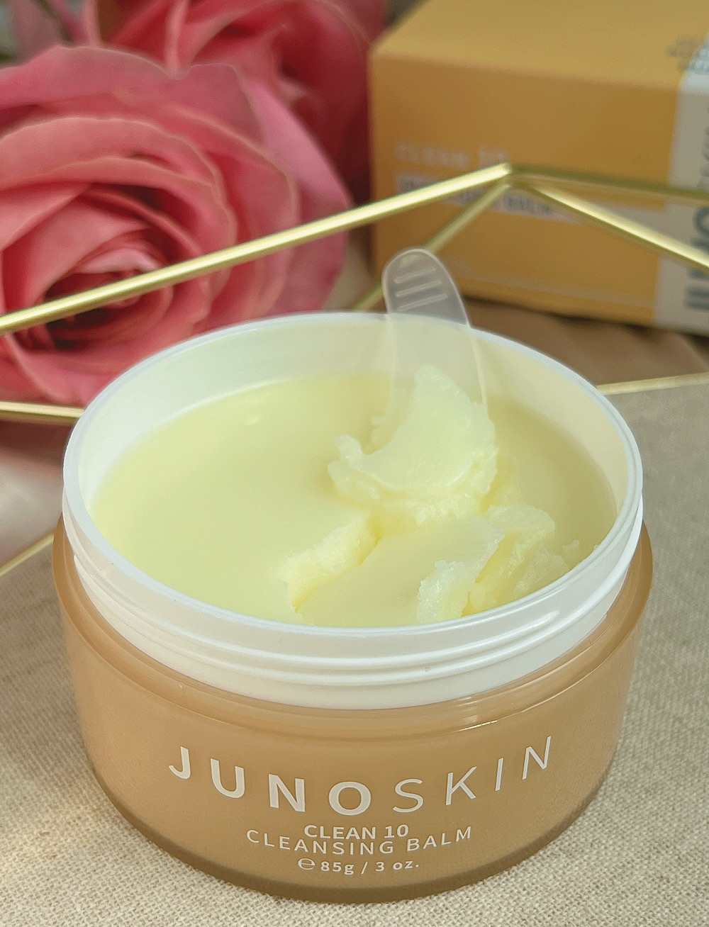 Gentle and Affordable JUNOCO Clean 10 Cleansing Balm