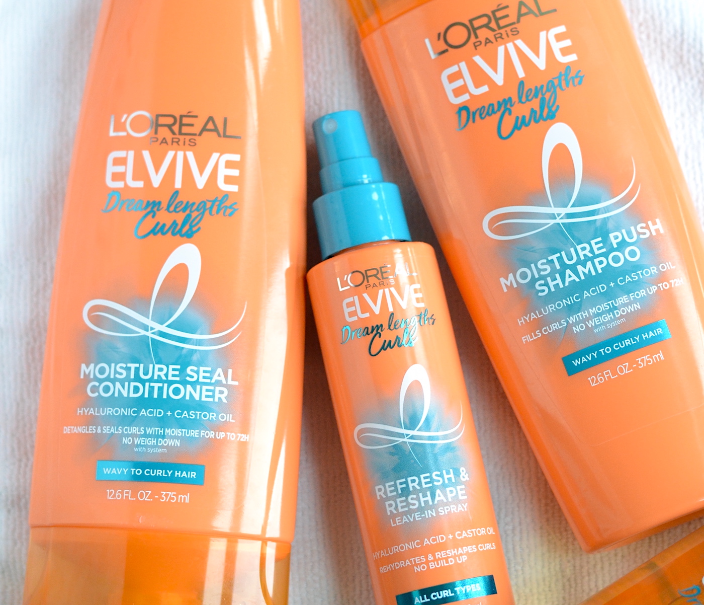 L Oreal Elvive Dream Lengths Curls Haircare Collection