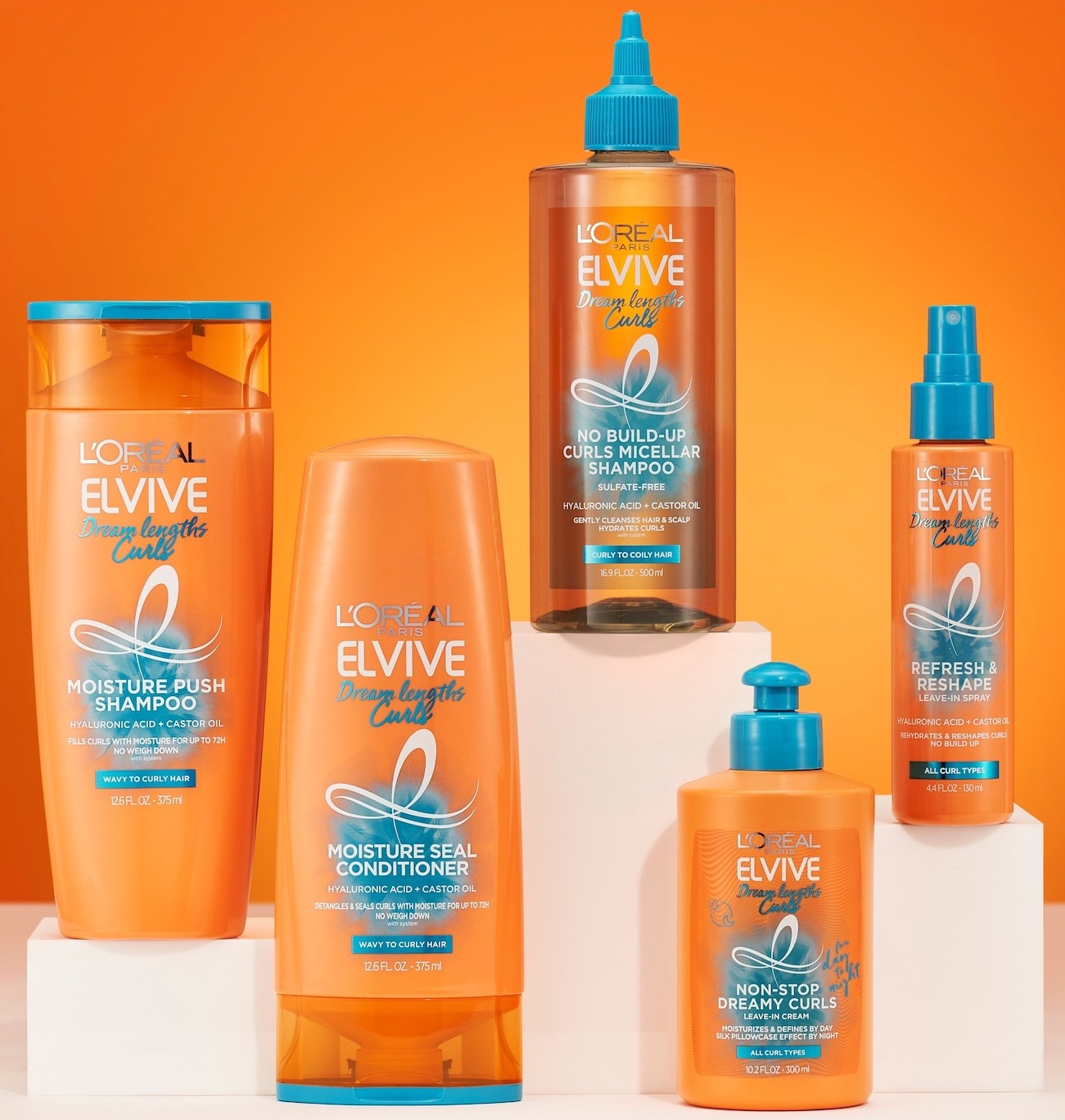 L'oreal Paris Elvive Dream Lengths Curls Hair Care Collection : Target