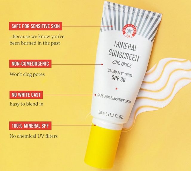 First Aid Beauty Mineral Sunscreen Zinc Oxide SPF 30 Hit or Miss?