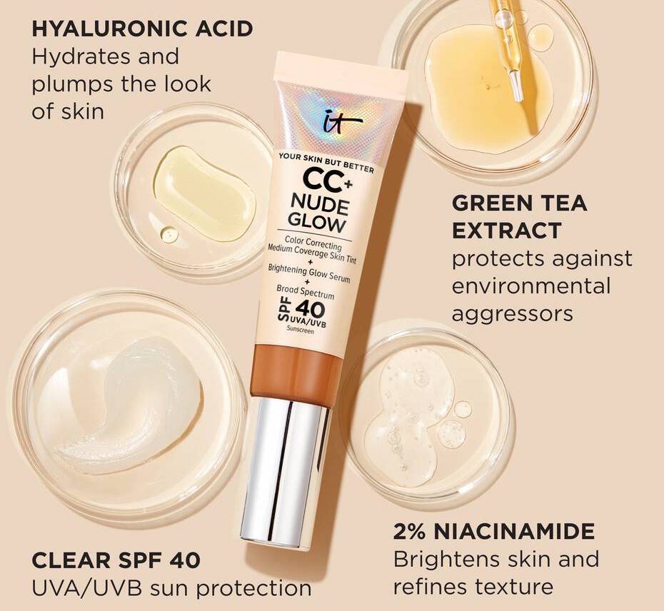 IT Cosmetics CC Nude Glow ingredients