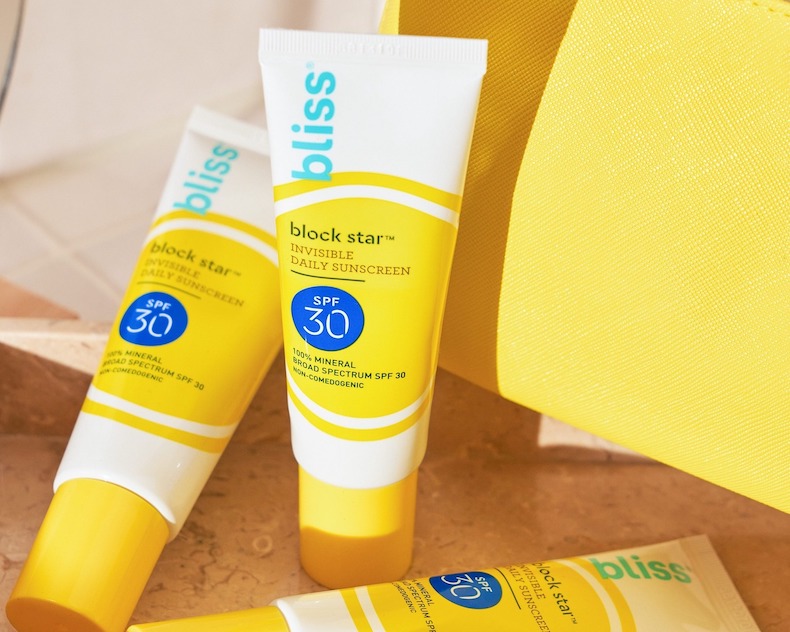 Bliss Block Star sunscreen