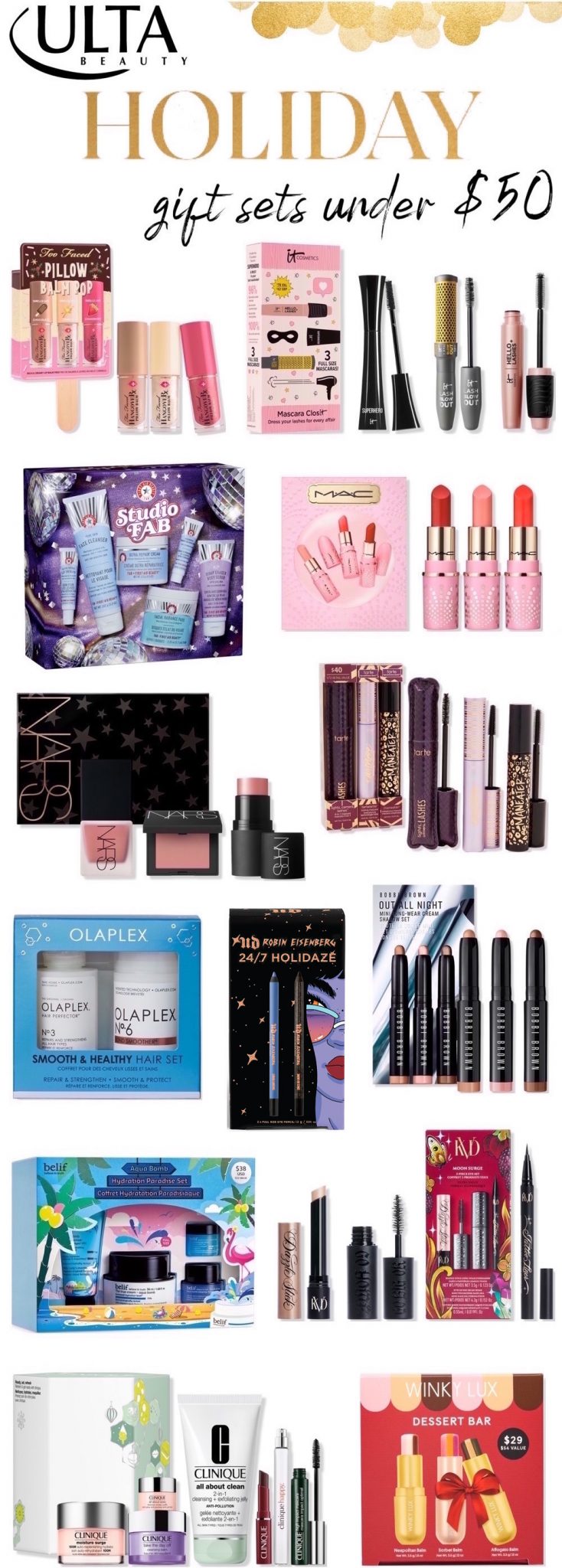 ULTA Holiday 2022 Best Beauty Gift Sets Under 50