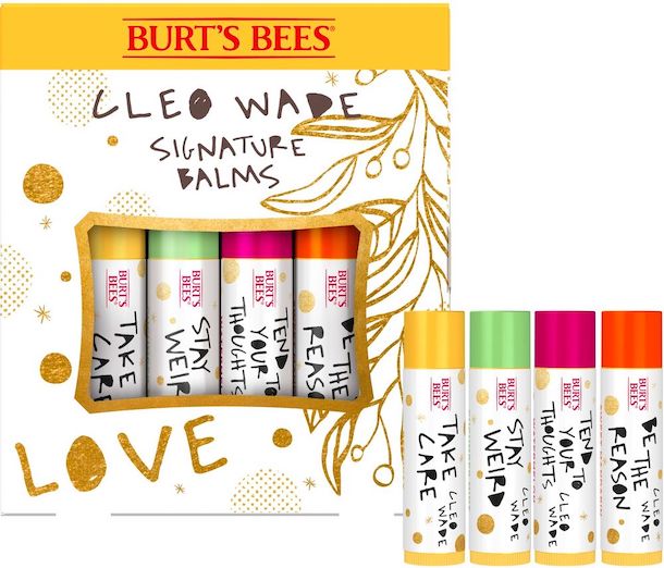 Burt's Bees Cleo Inspired Lip Balm set