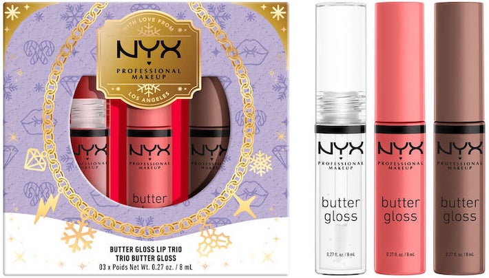 NYX Holiday Butter Lip Gloss Trio