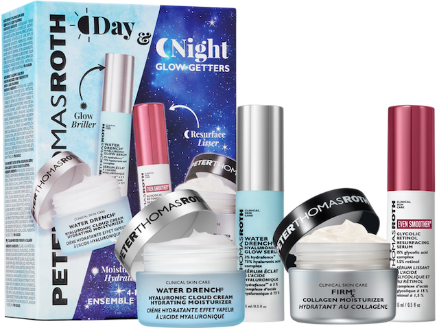 Peter Thomas Roth Day & Night Glow-Getters 4 Piece Kit