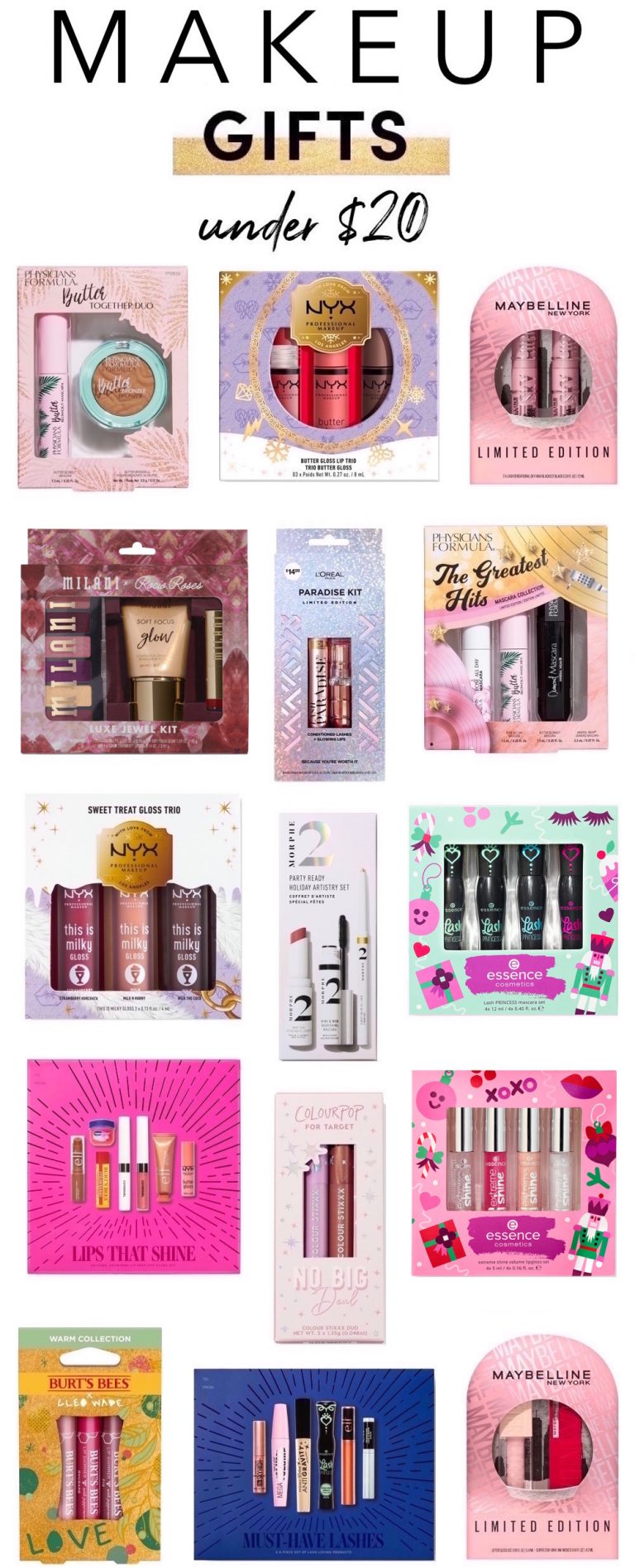 37 Drugstore Makeup & Beauty Gift Sets (Under 20) Holiday 2022