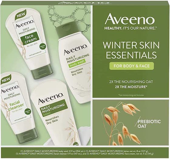 Aveeno Winter Skin Essentials Skincare Set