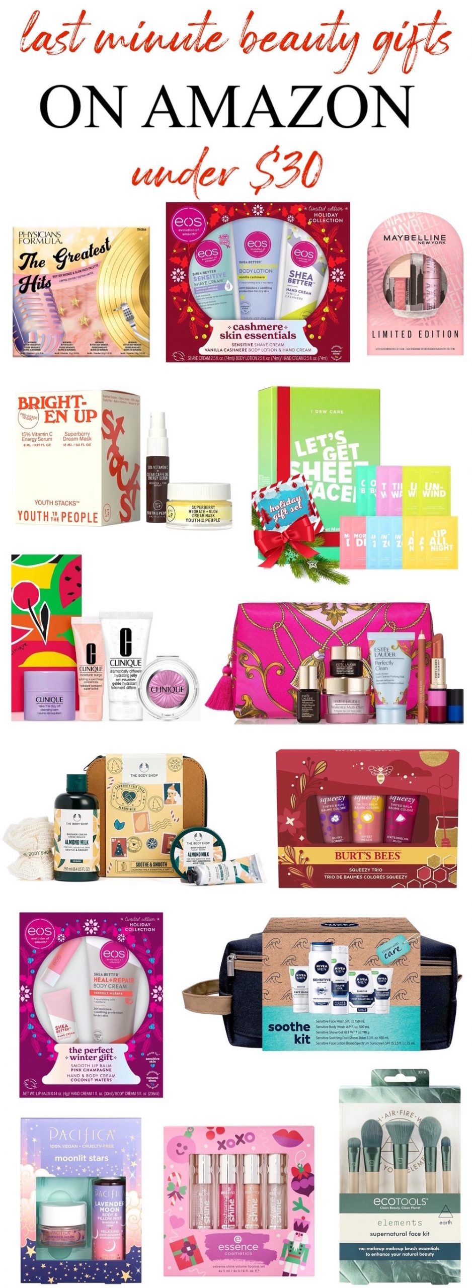 Last Minute Beauty Gifts on Amazon 