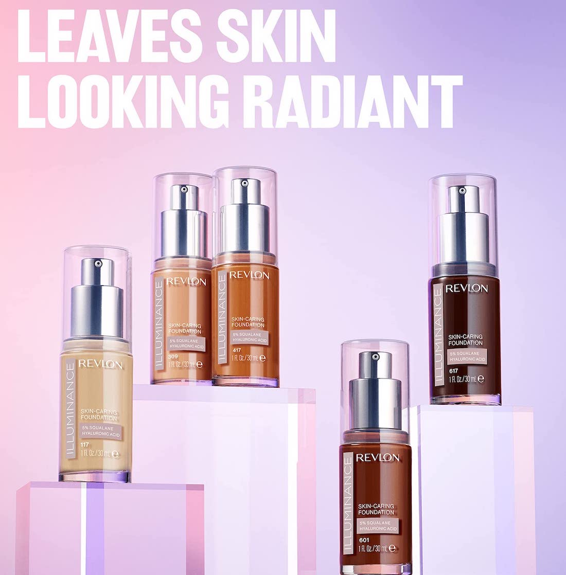 Revlon Illuminance Skin-Caring Foundation shades